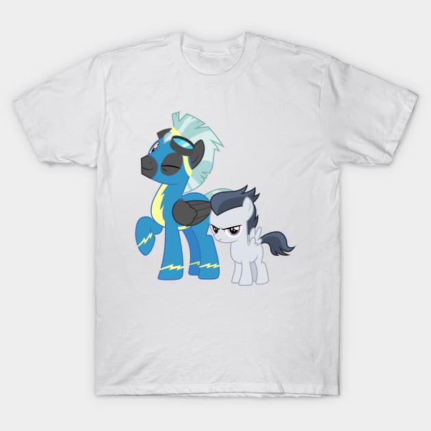 Thunderlane and Rumble T-Shirt by CloudyGlow